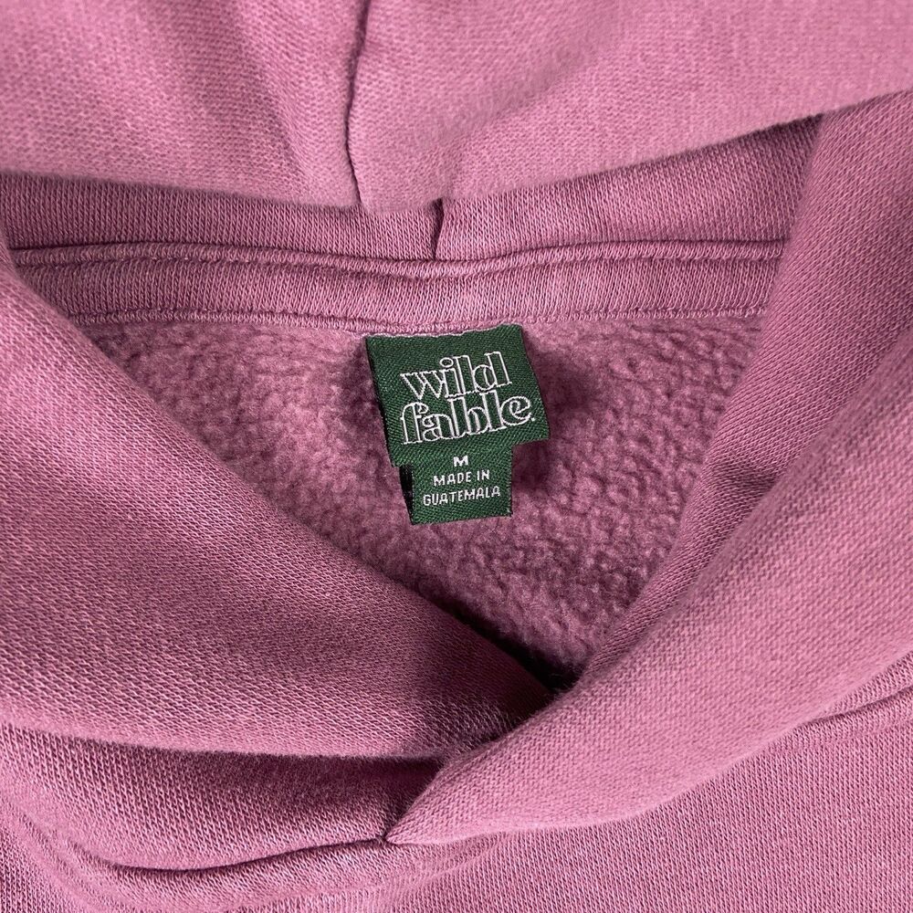 Wild Fable Hoodie Sleep Dept Womens M Purple Comfy Club Members Only Staying in - Picture 4 of 14
